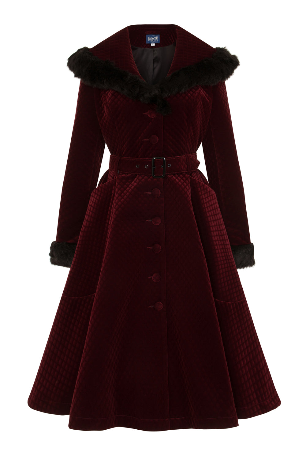 Collectif velvet coat sales