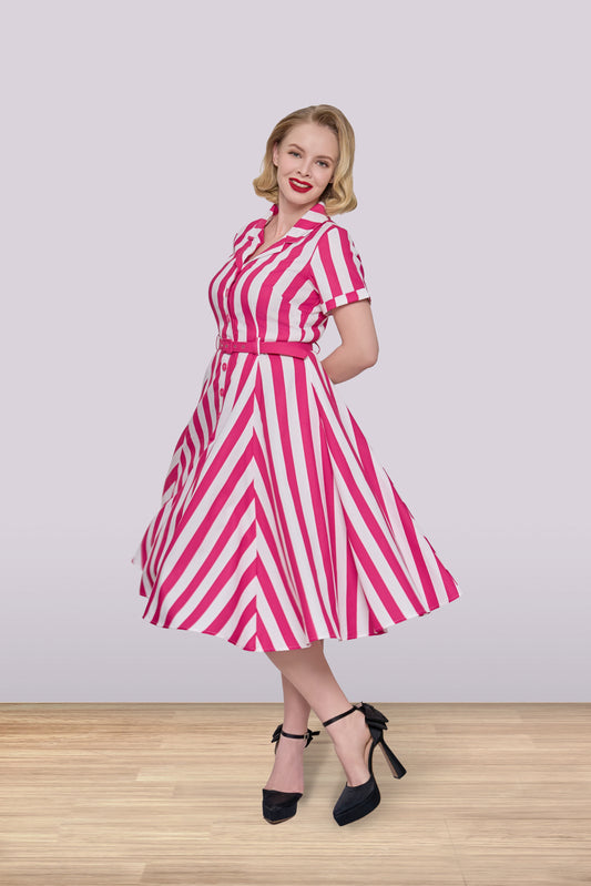 Christine Stripey Dress