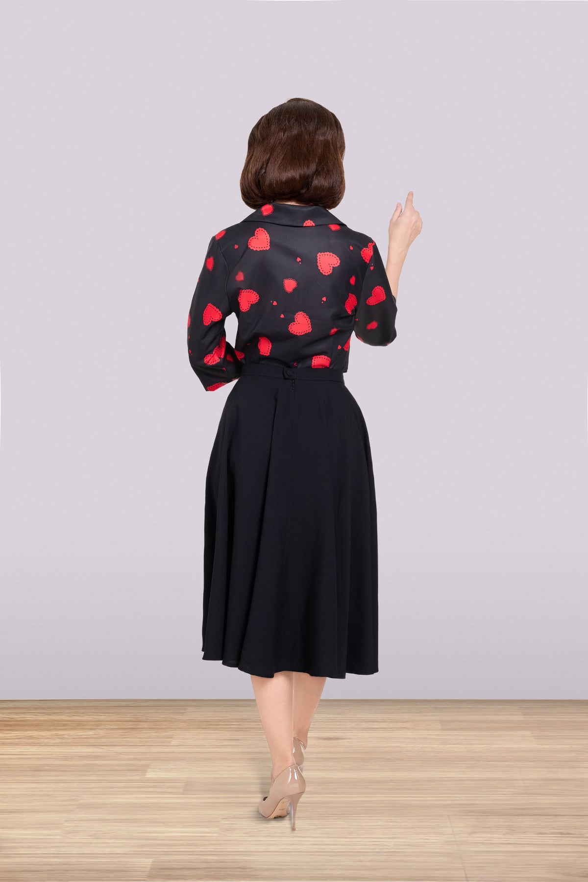Julia Hearts Blouse 3/4