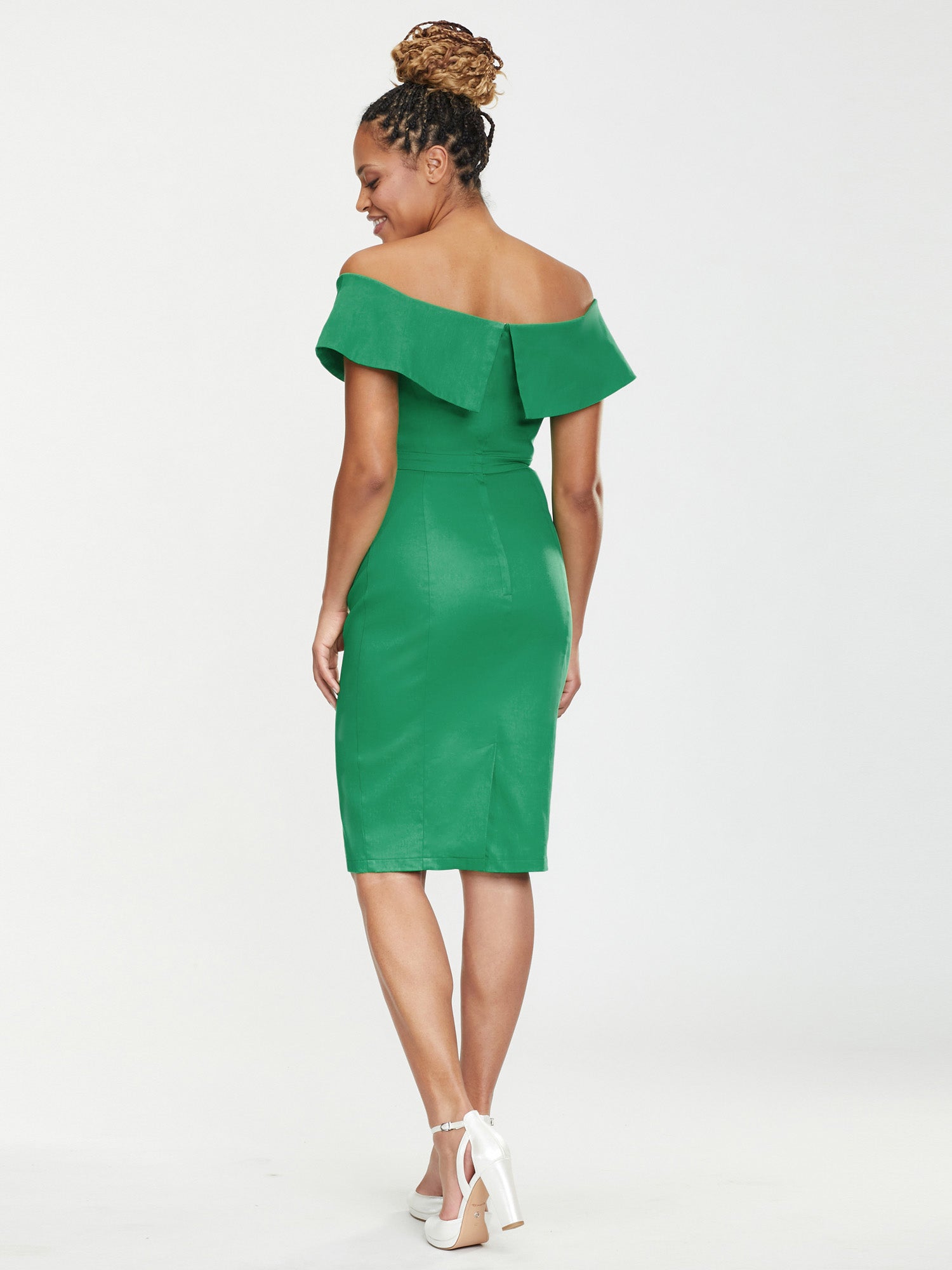 Linda Plain Pencil Dress – Lindy Bop - Main Image