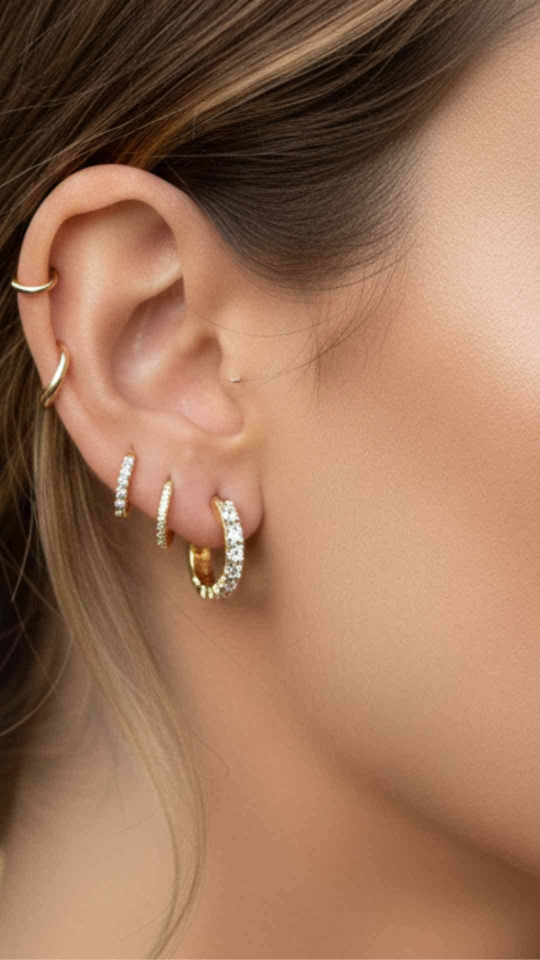 Alethea White Topaz Earrings
