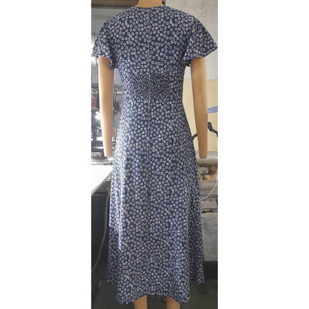 Adele Navy Dress