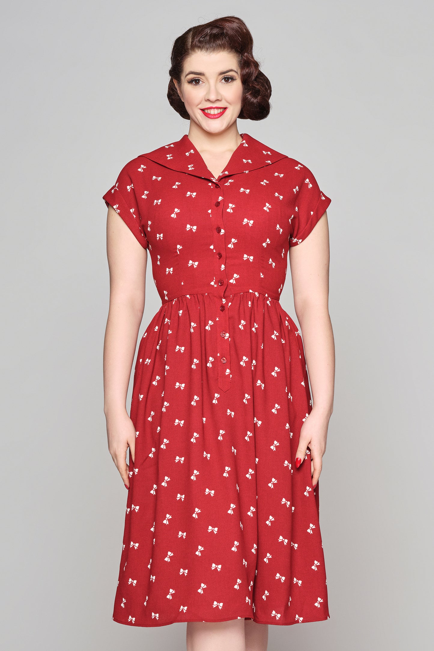 Judy Bow-tiful Swing Dress