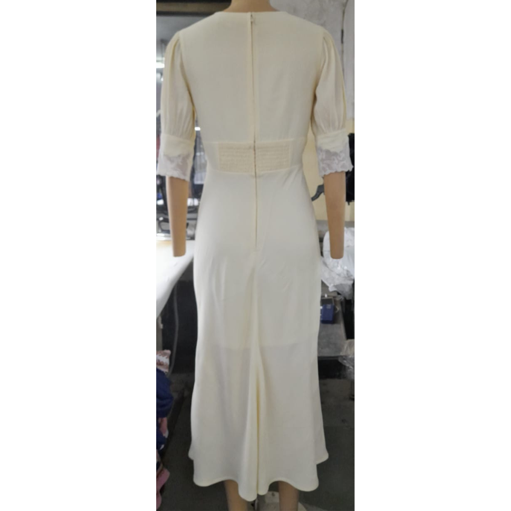 Elise Ecru Dress