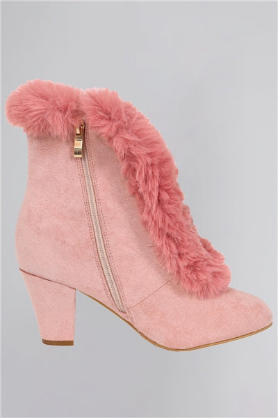 Tatiana Boots Pink