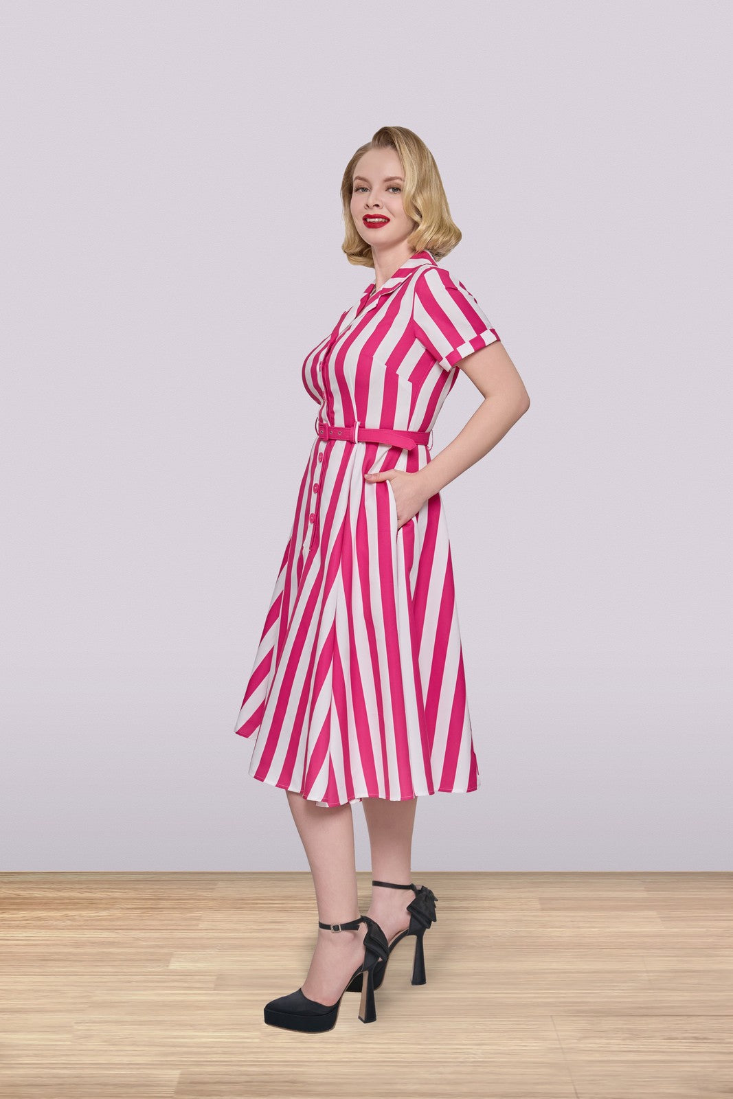 Christine Stripey Dress