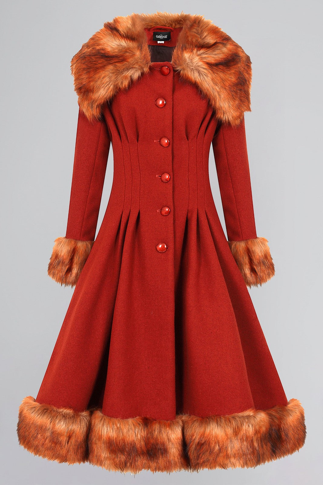 Pearl Coat Burnt Orange