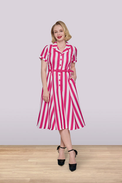 Christine Stripey Dress