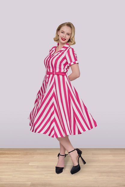 Christine Stripey Dress