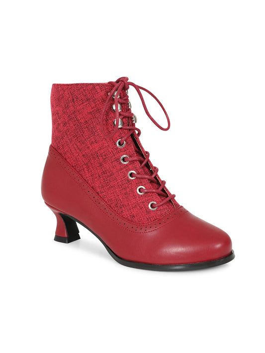 Bessie Boots Red