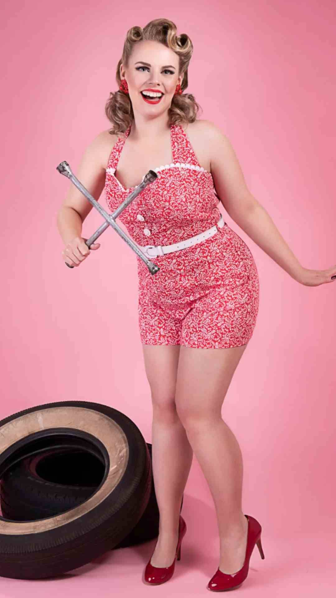 Lin Halter Neck Pink and White Print Playsuit with shirring