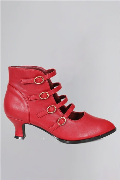 Ingrid Boots Red
