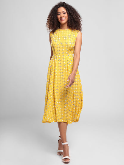 Astrid Polka Meadow Dress