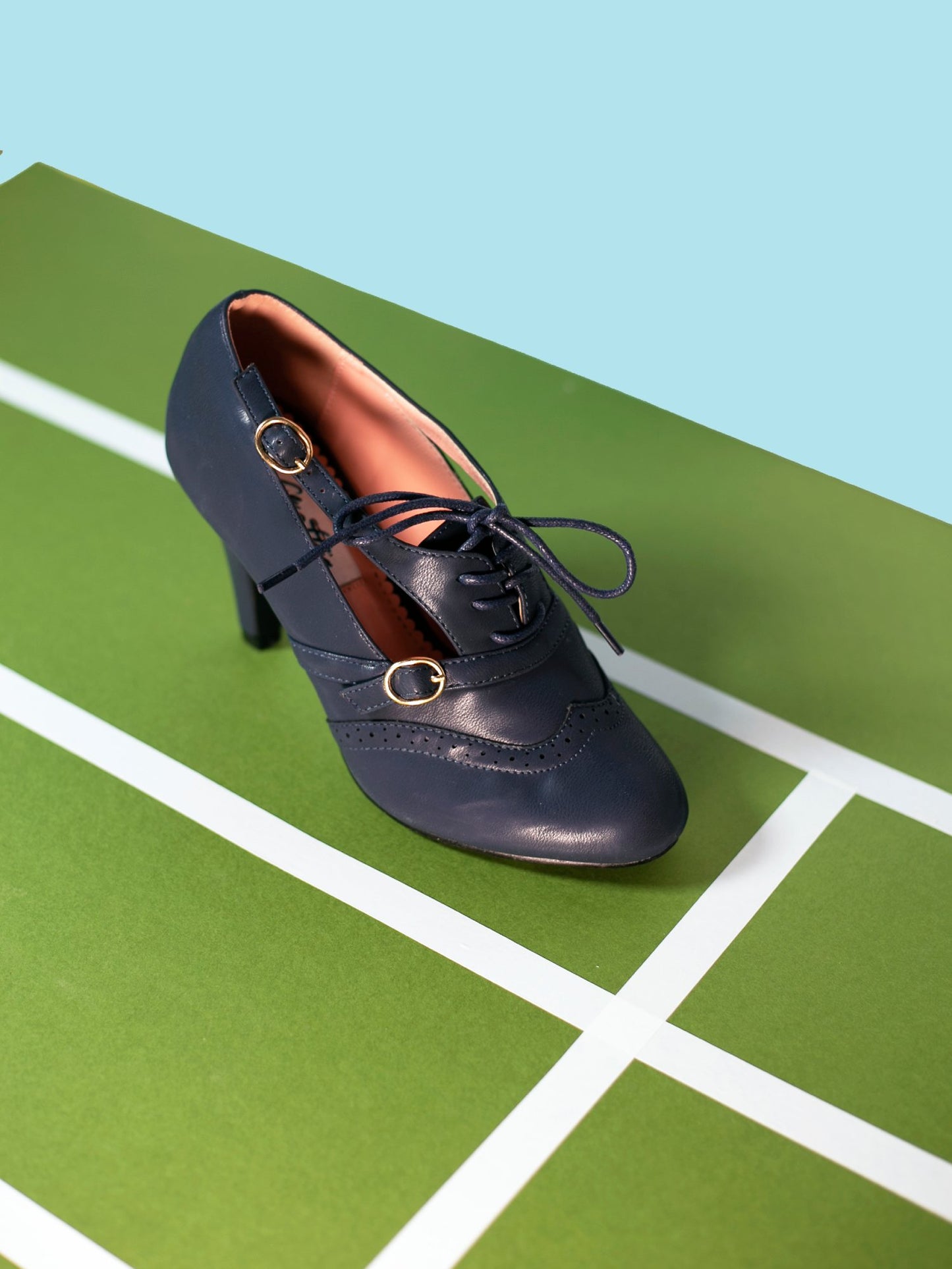 Agatha Heels Blue