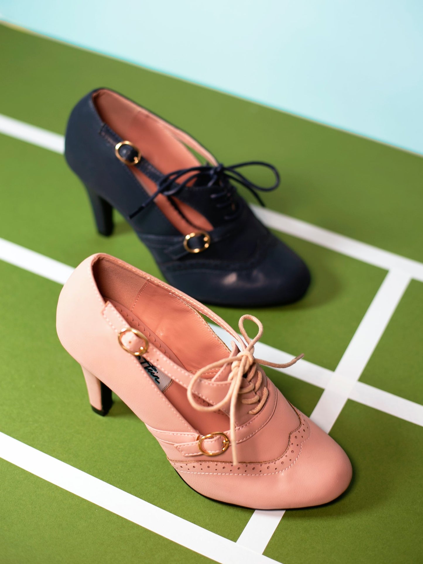 Agatha Heels Blue