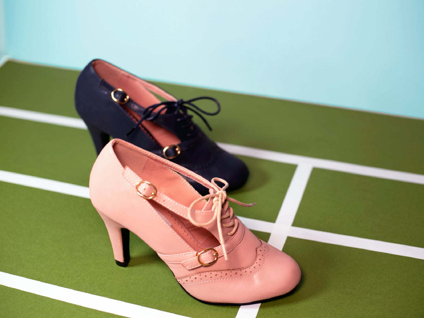 Agatha Heels Blue