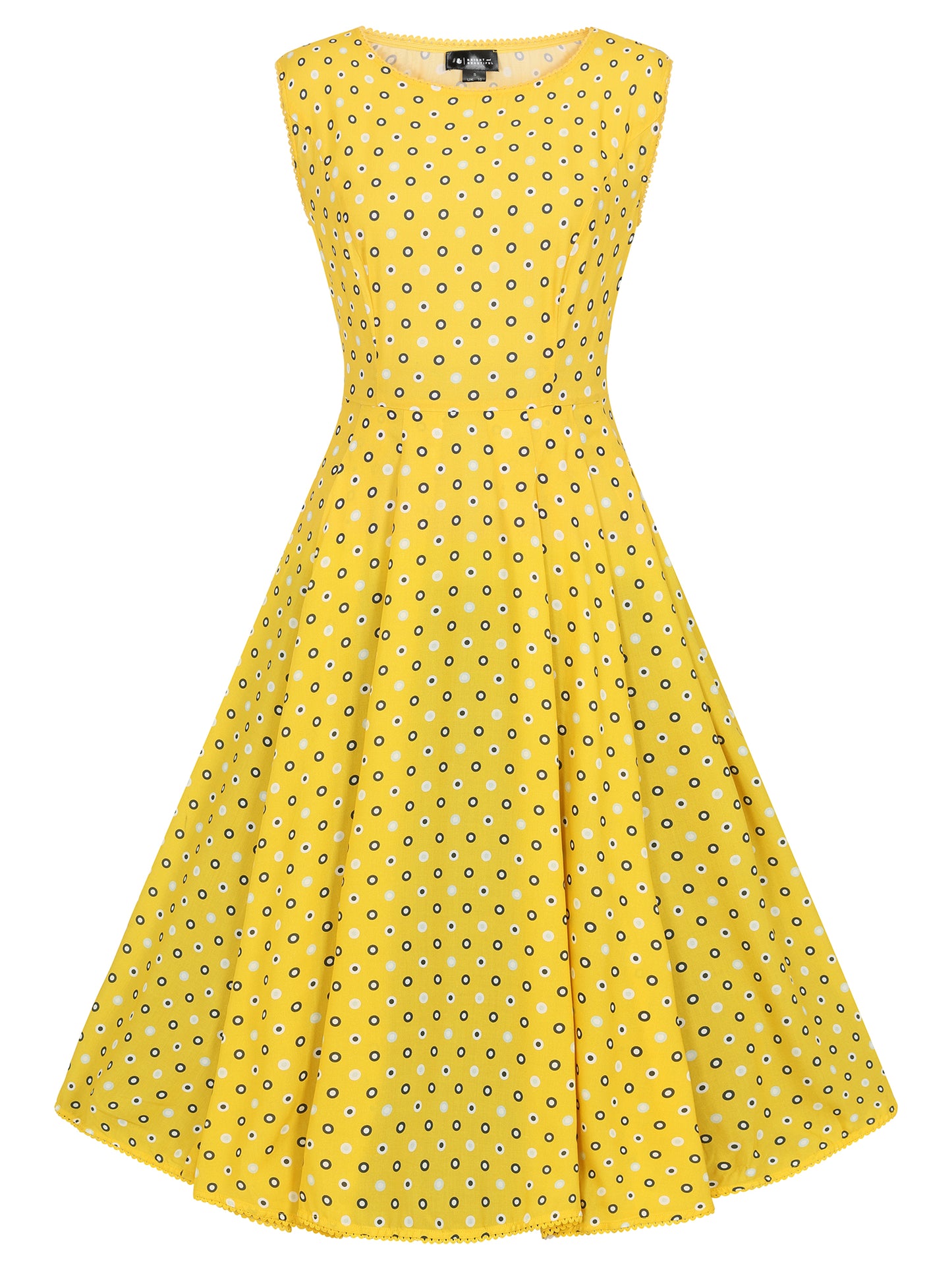 Astrid Polka Meadow Dress
