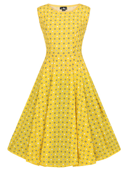 Astrid Polka Meadow Dress