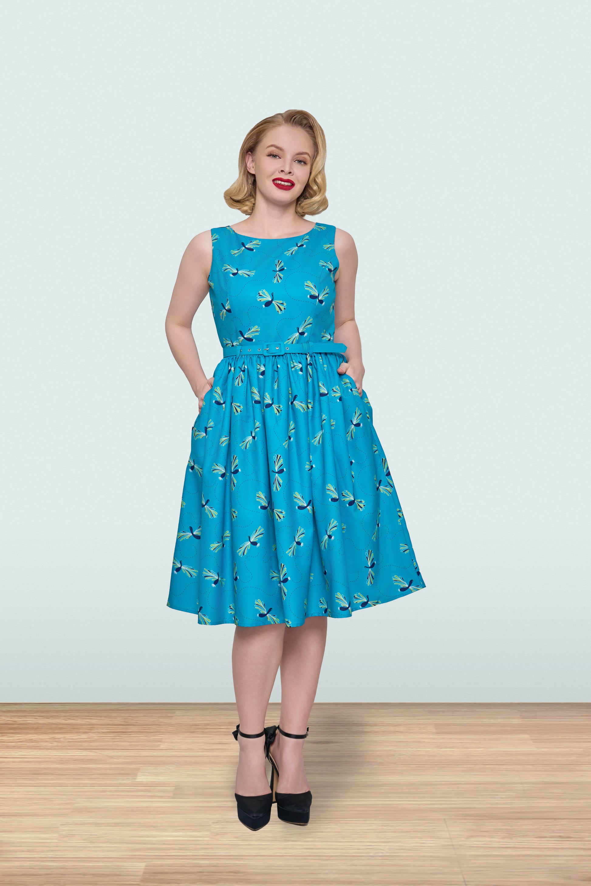 Audrey Dragonfly Dress Lindy Bop Audrey Dragonfly Dress Lindy Bop