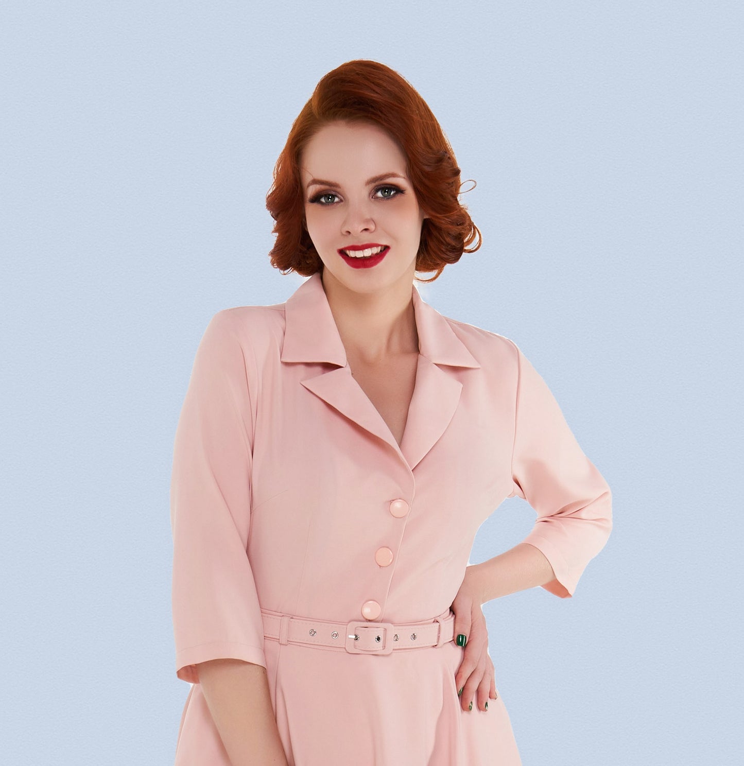 Julia Softie Blouse Light Pink