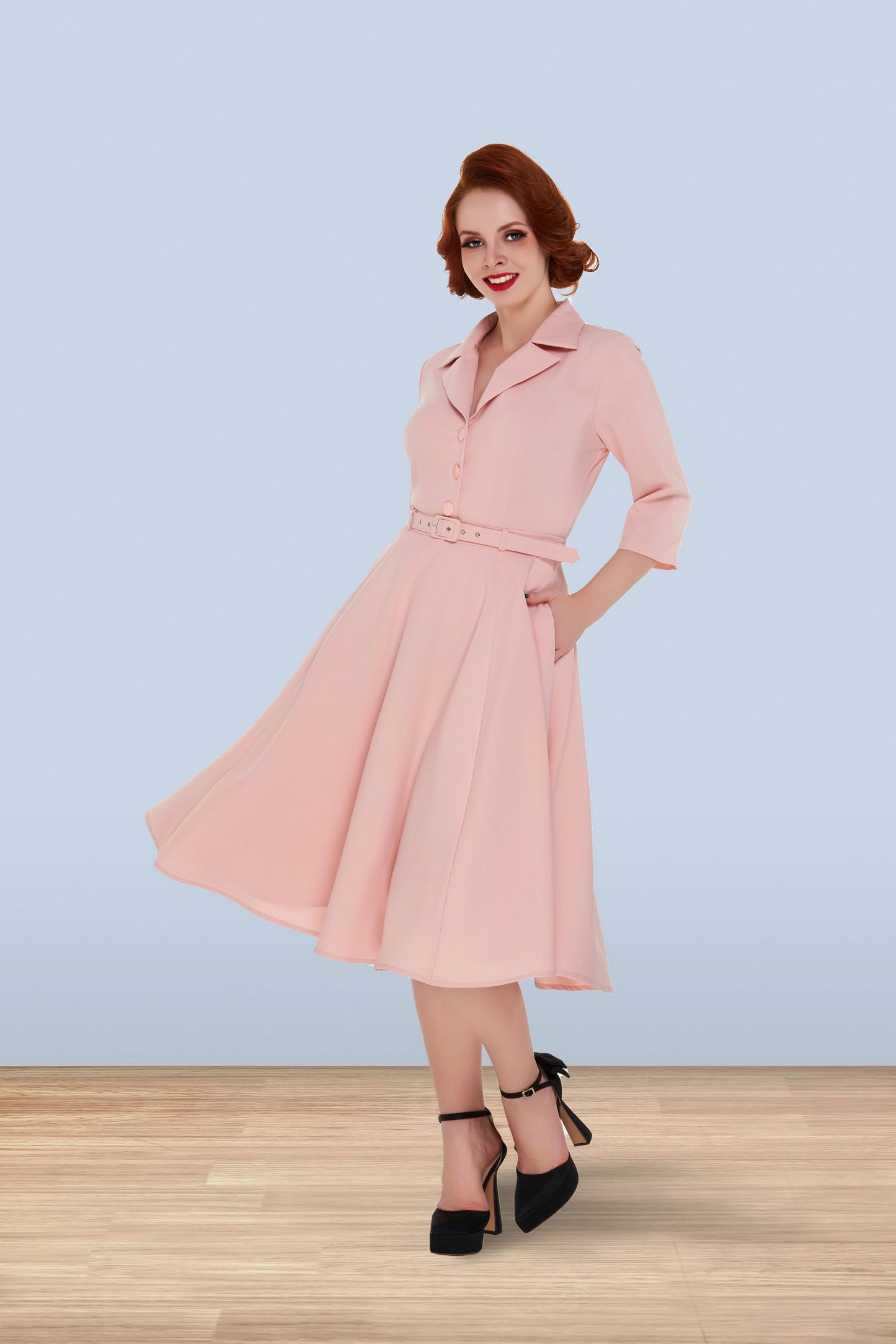 Julia Softie Blouse Light Pink