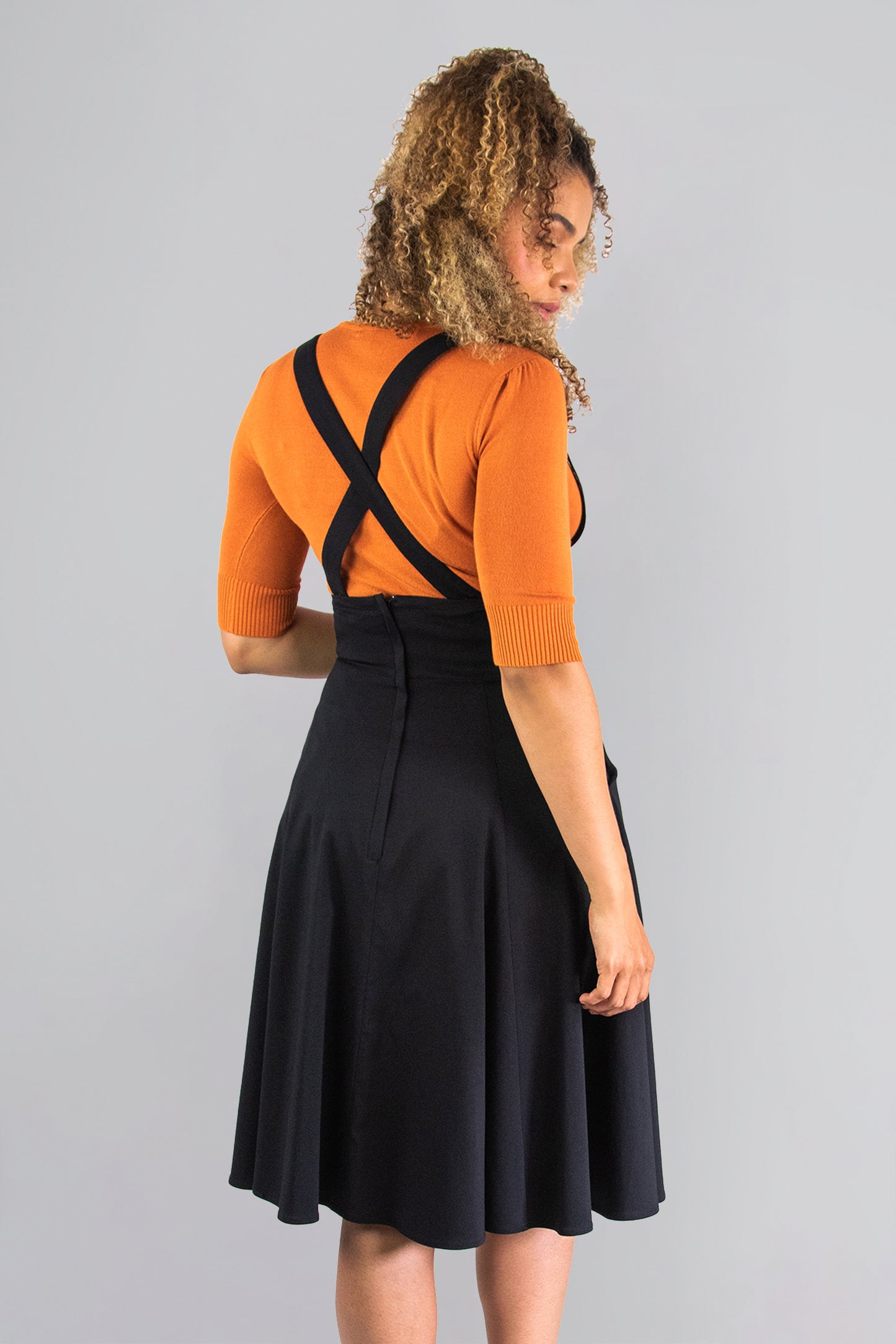 Alexa Plain Swing Skirt