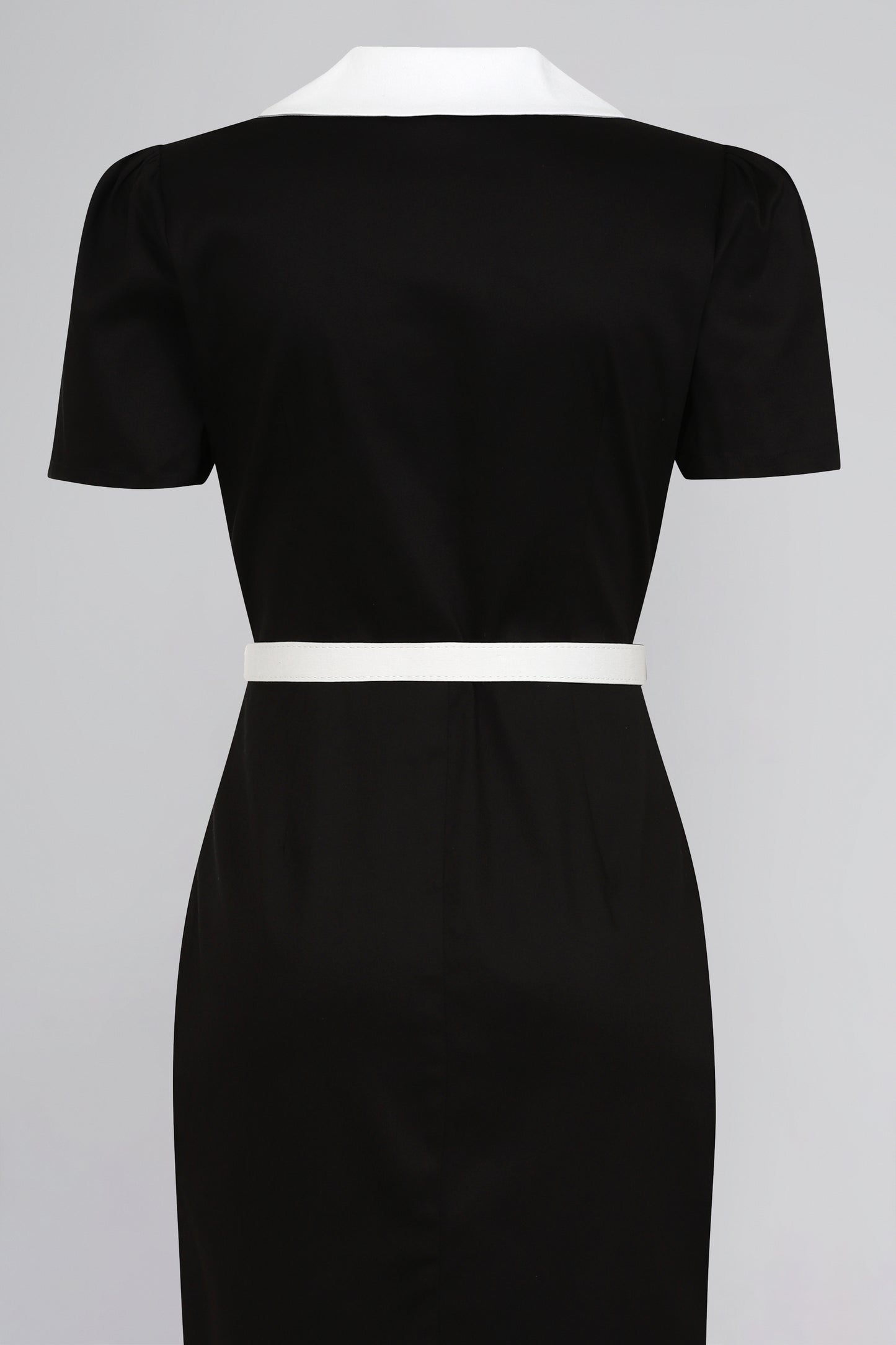 Berta Contrast Pencil Dress