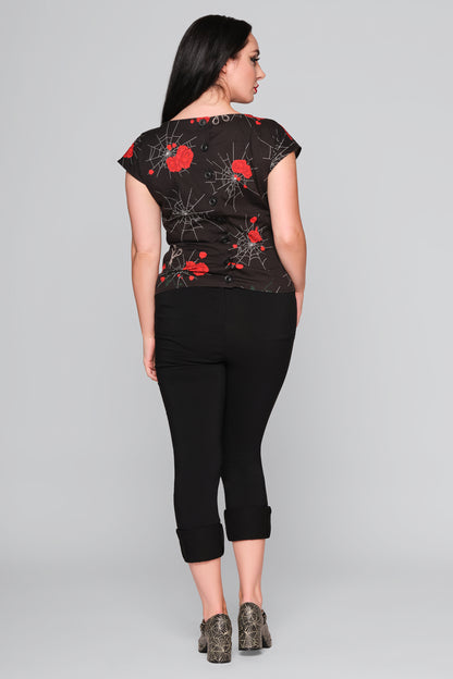 Carolyn Spinners Web Top