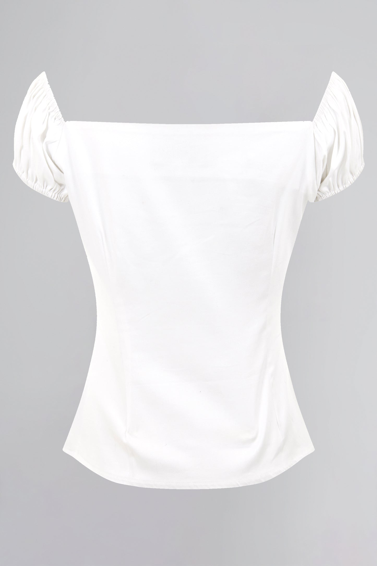 Dolores Top Plain White