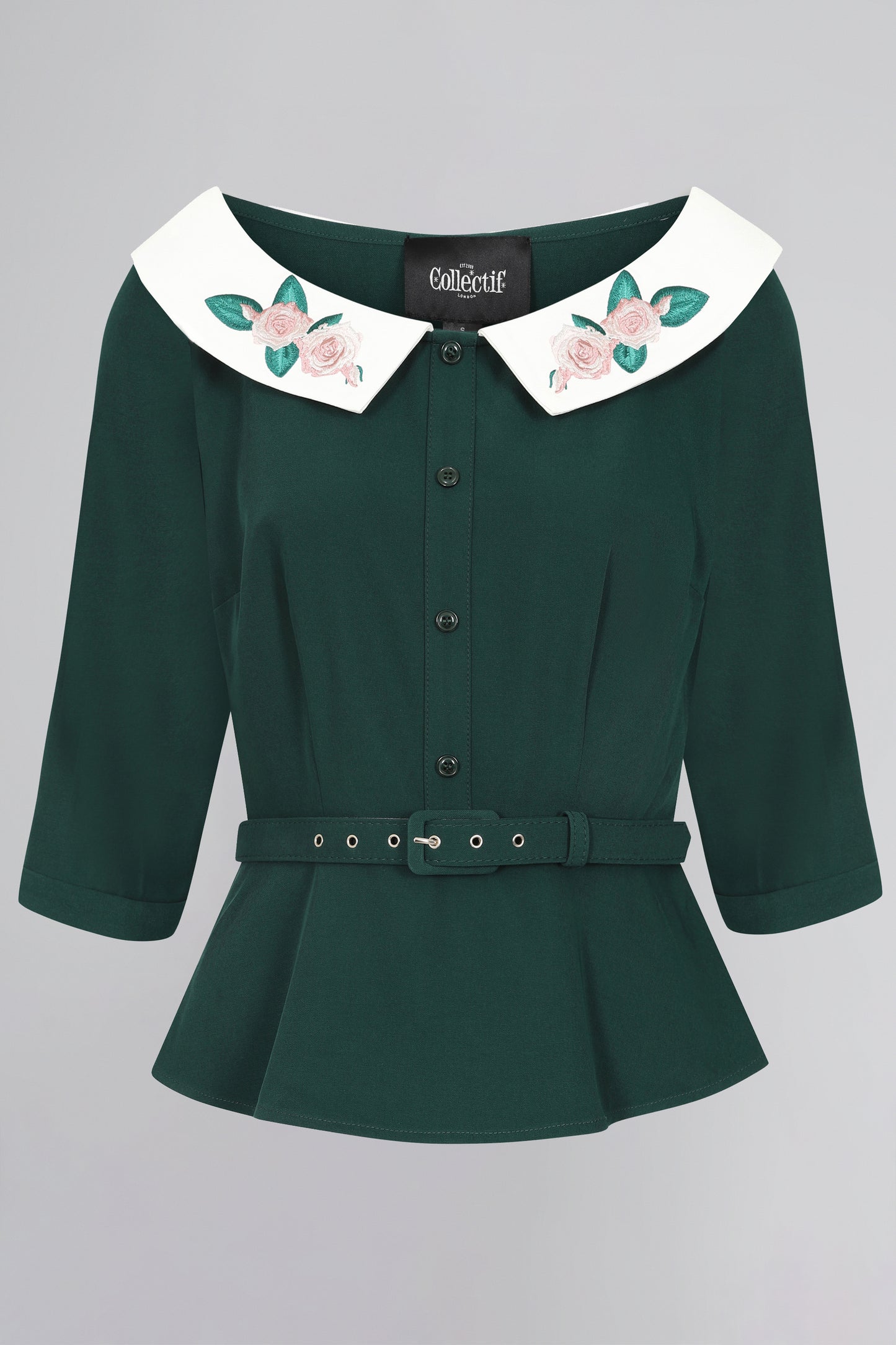 Elle Peplum Blouse
