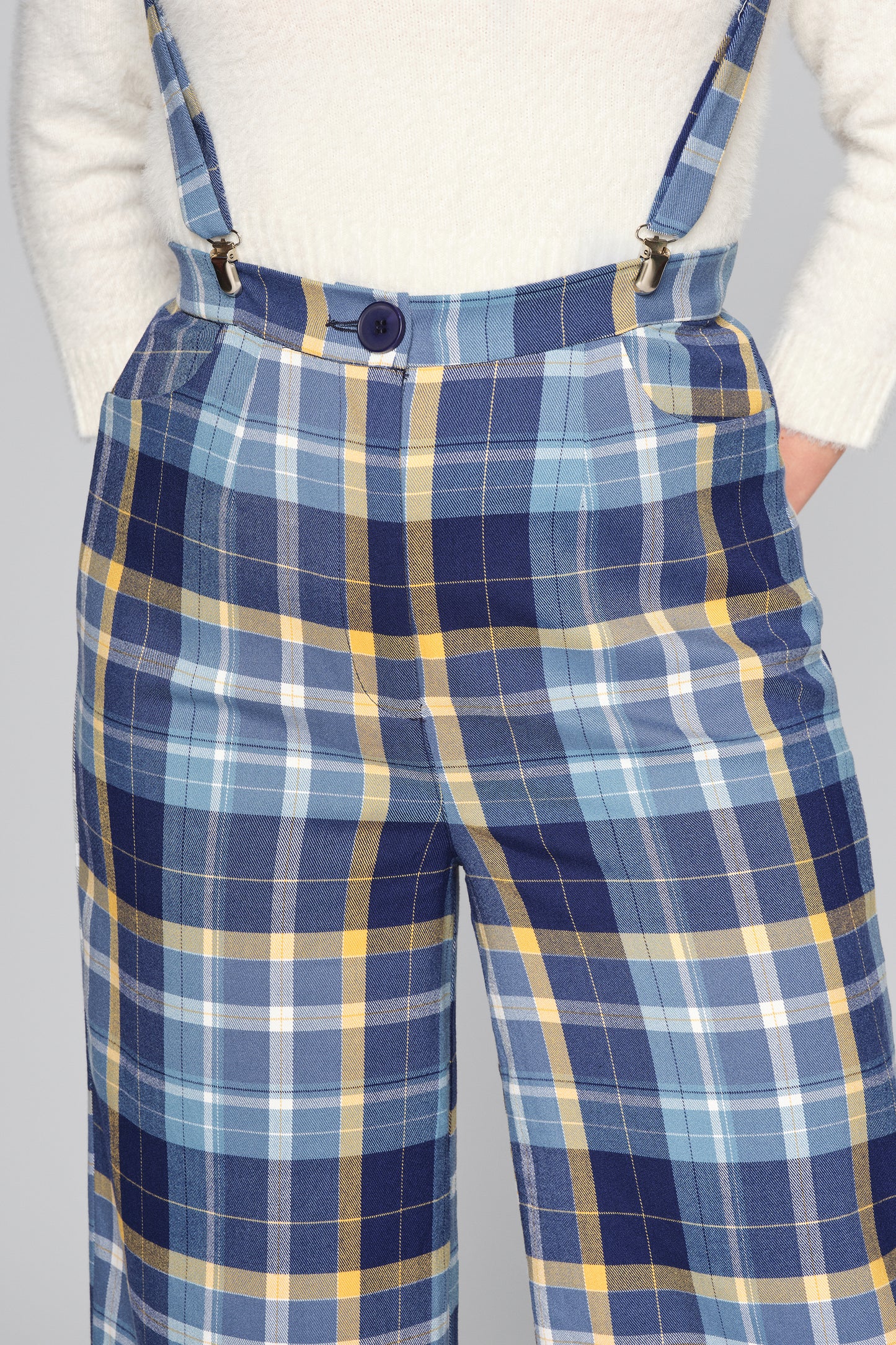 Glinda Moonlight Check Trousers
