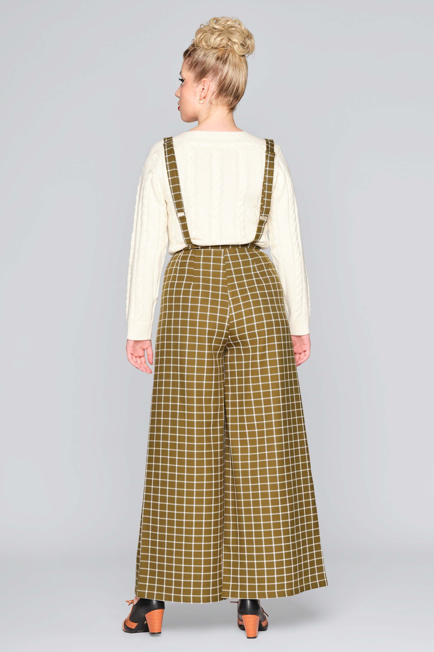 Glynda Acres Check Trousers