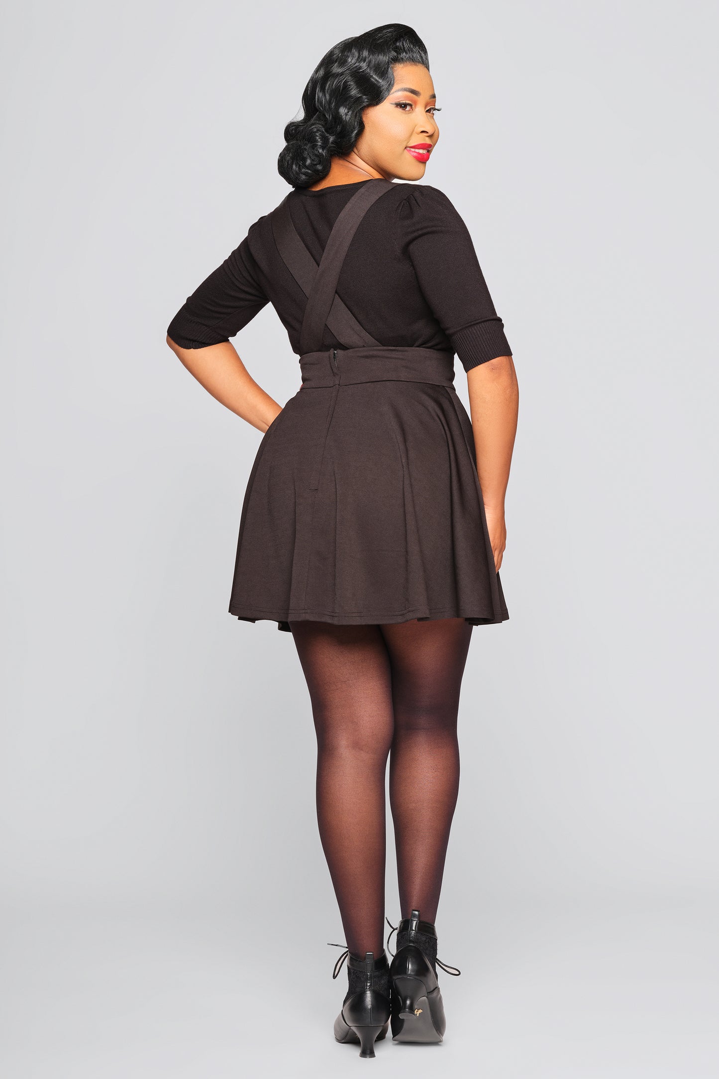 Klara Suspender Skater Skirt