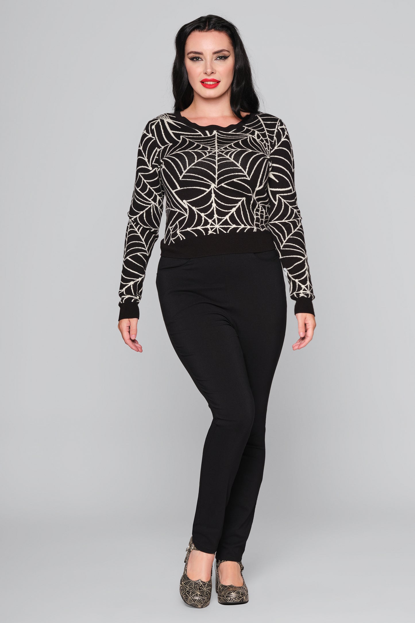 Machi Spider-Web Sweater