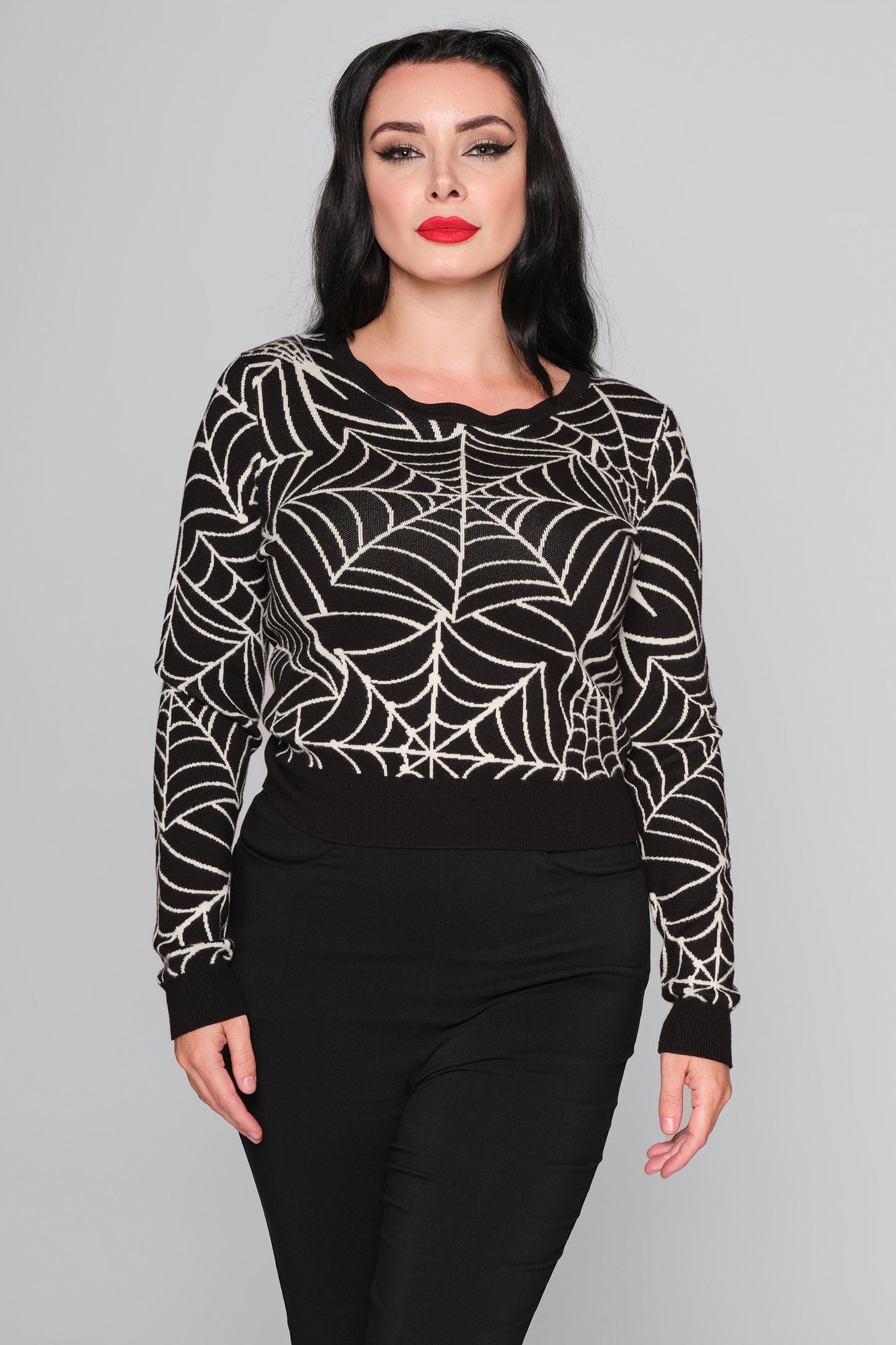 Machi Spider-Web Sweater