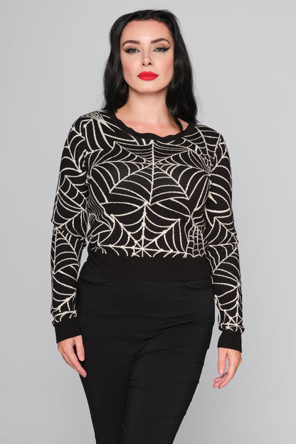 Machi Spider-Web Sweater