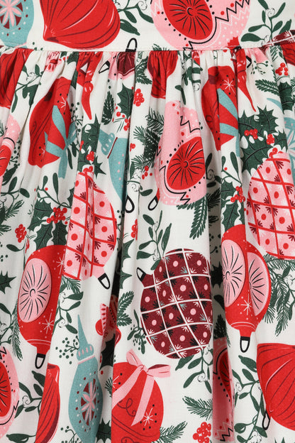 Milla Deck The Halls Swing Skirt