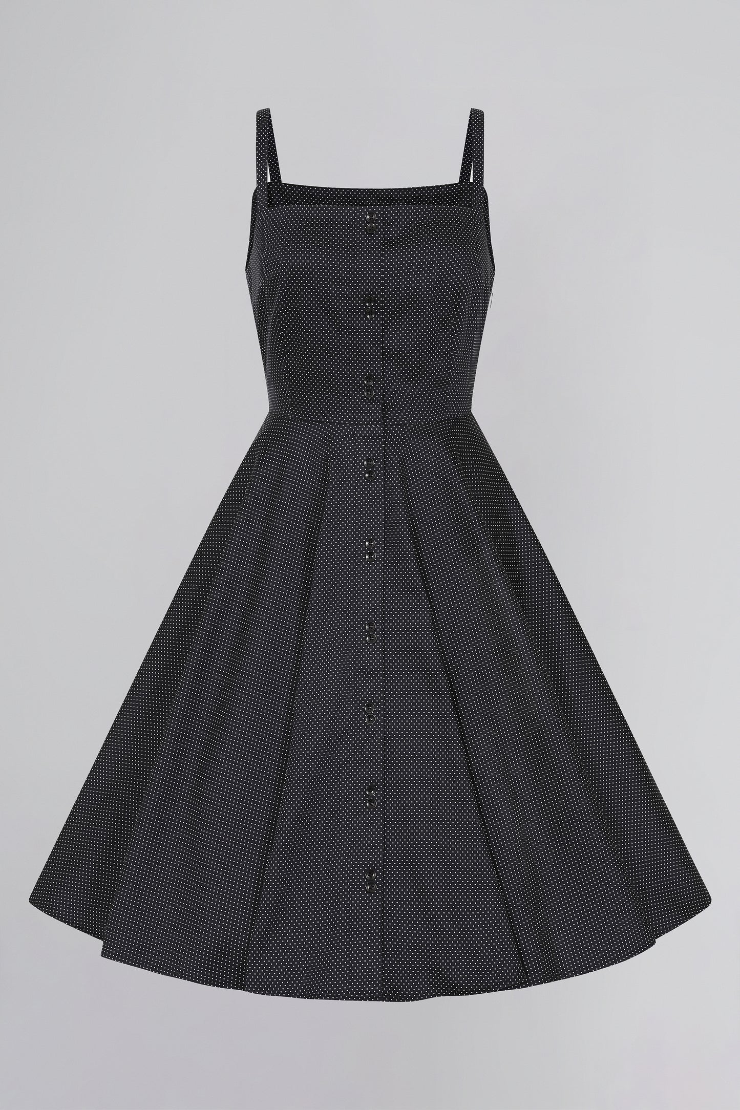 Morgana Mini Polka Swing Dress