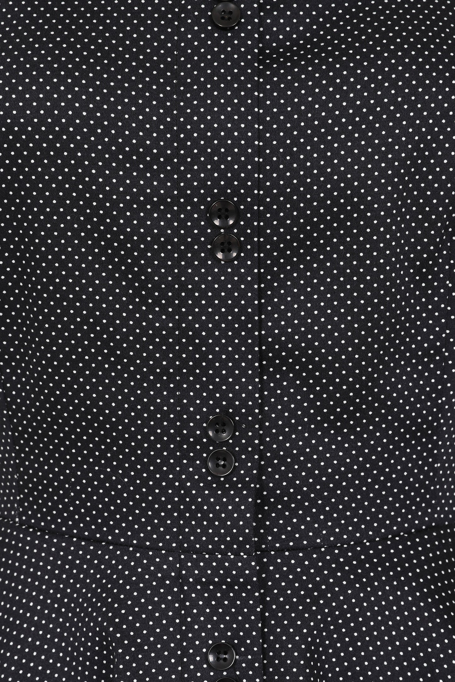 Morgana Mini Polka Swing Dress