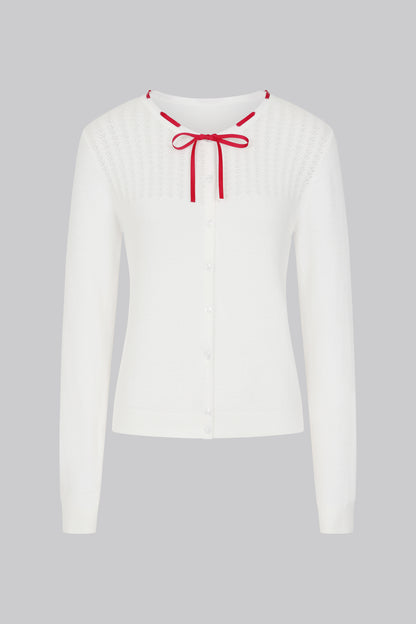 Sandrine Pointelle Cardigan