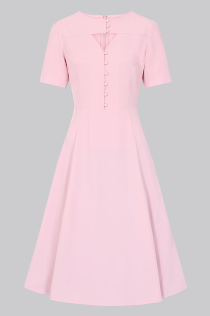 Shirley Plain Flared Dress