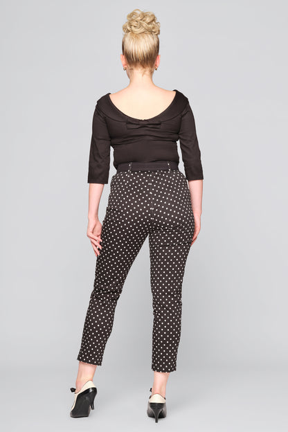 Thea Mini Polka Trousers