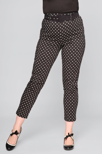 Thea Mini Polka Trousers
