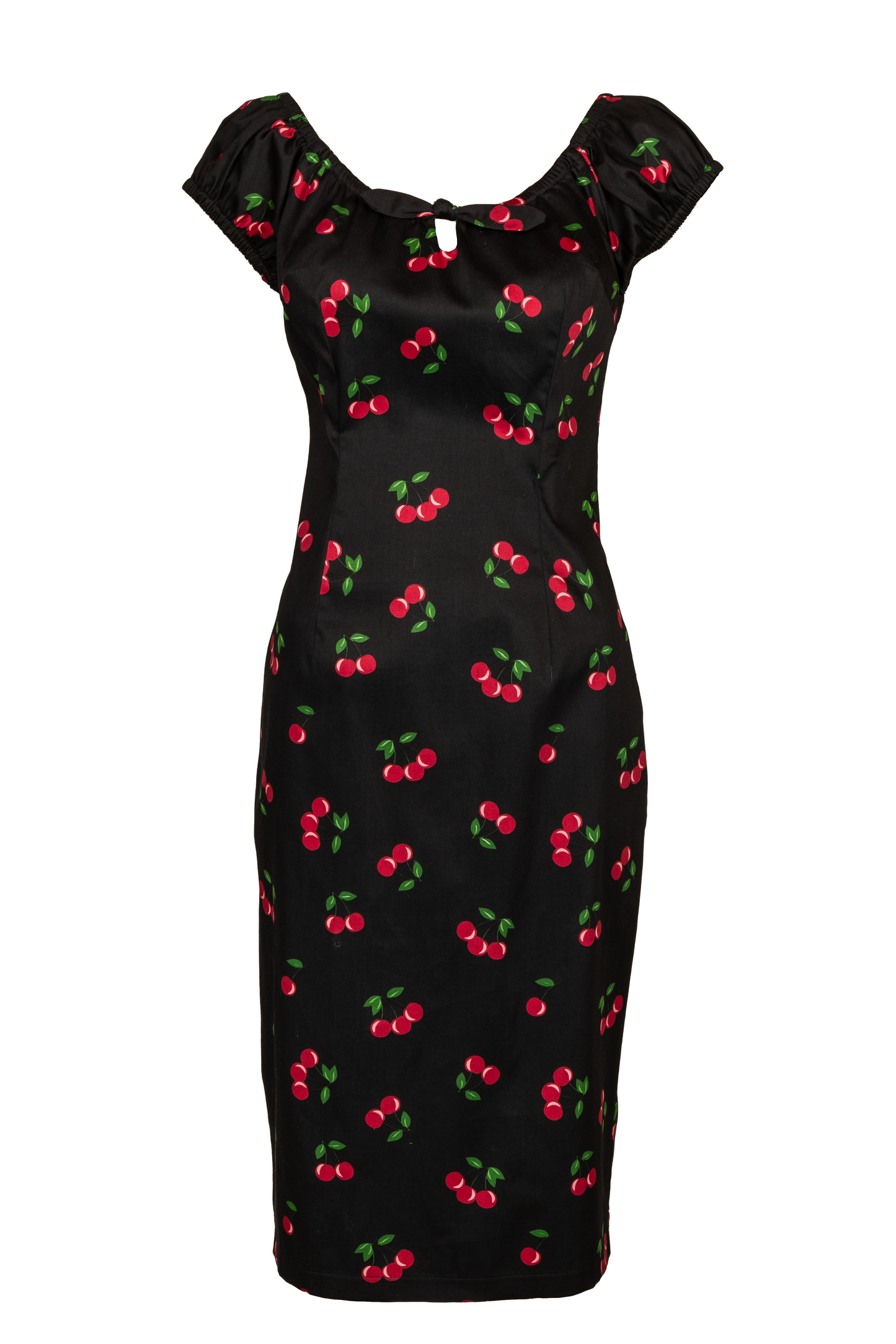 Daphne 50s Cherries Pencil Dress