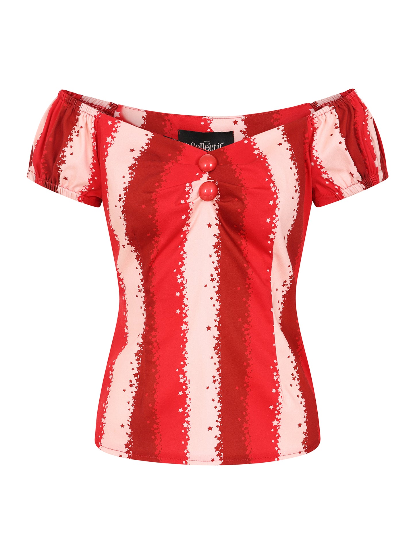 Dolores Stardust Stripe Top
