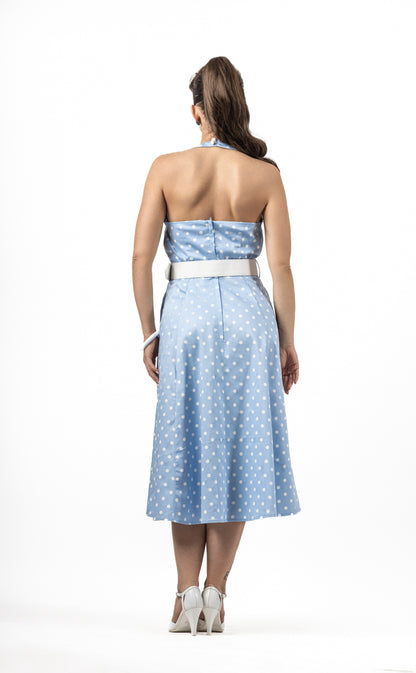 Helen Polka Swing Dress
