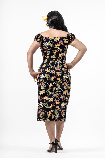 Iris Paradise Palm Sarong Skirt