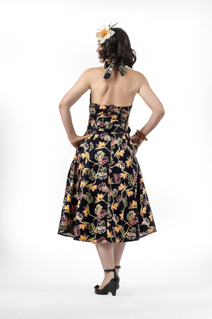 Diane Paradise Palm Swing Dress