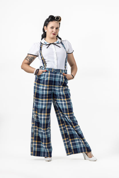 Glinda Moonlight Check Trousers