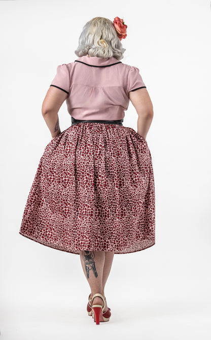 Charlotte Pink Roar Swing Skirt